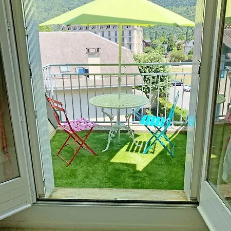 Le Marmandais, T3 Lumineux Duplex, Balcon, Parking, Wifi, Proche Thermes, Ascenseur, 4 Personnes Apartment Bagneres-de-Luchon